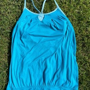 Aqua Blue Lululemon Top